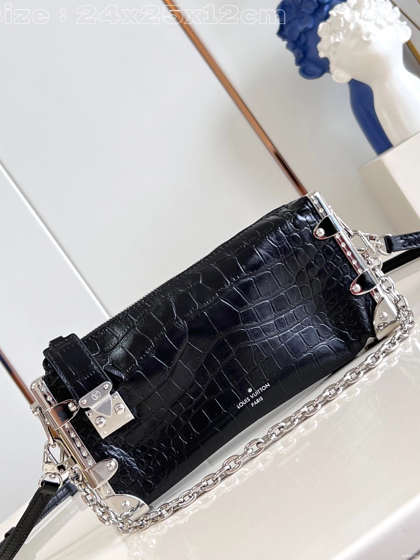 WIS Slim Trunk-23*12*4CM Vuitton Louis 0302